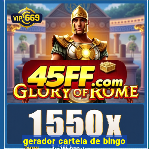 gerador cartela de bingo